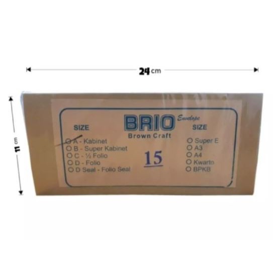 

AMPLOP COKLAT UKURAN KABINET ZIBIZ [PACK]