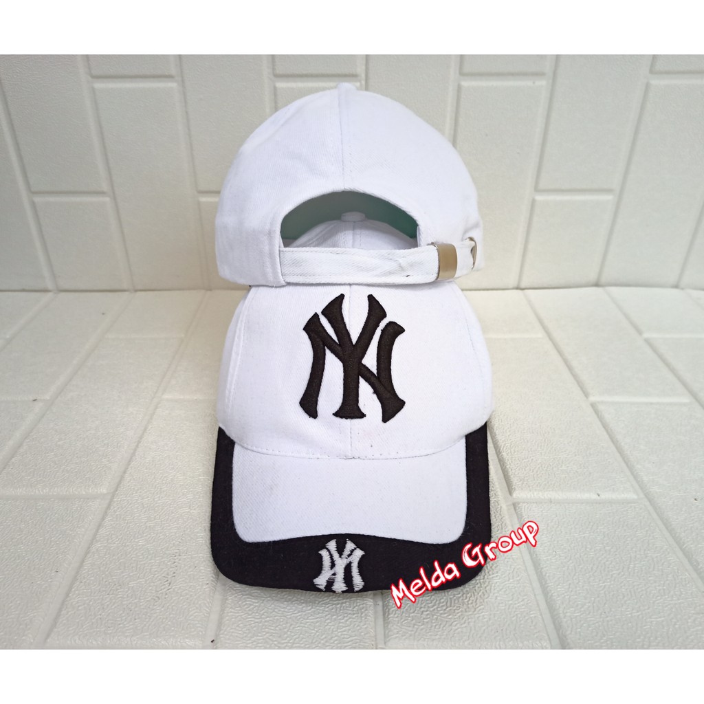 Topi Baseball Unisex Cap Bordir Ny New York