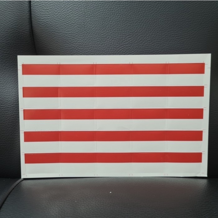 

sticker pipi merah putih / stiker bendera Dirgahayu Hut Ri perlembar Min Order 10