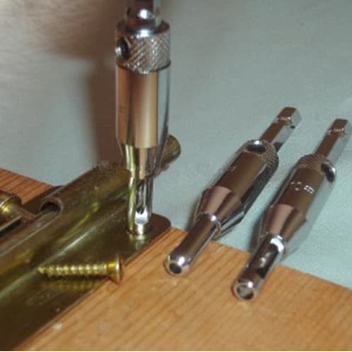 Mata Bor Engsel Self Centering Hinge Drill Bit 3pcs HSS Double Thunder