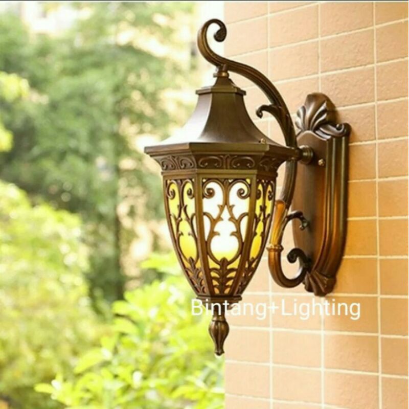 LAMPU DINDING, LAMPU TEMPEL OUTDOOR