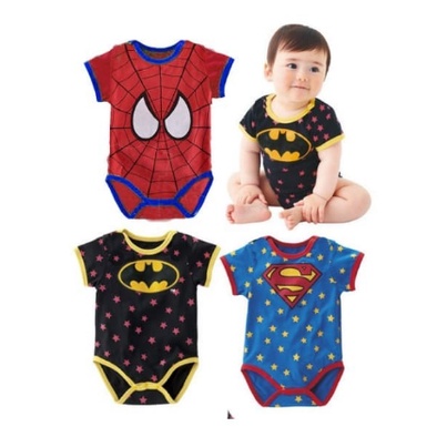 Jumpsuit Anak Motif Superhero