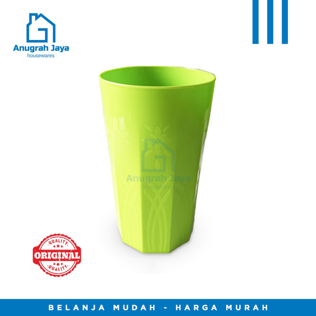 GELAS HIJAU G-5020 H GOLDEN SUNKIST (3 PCS)