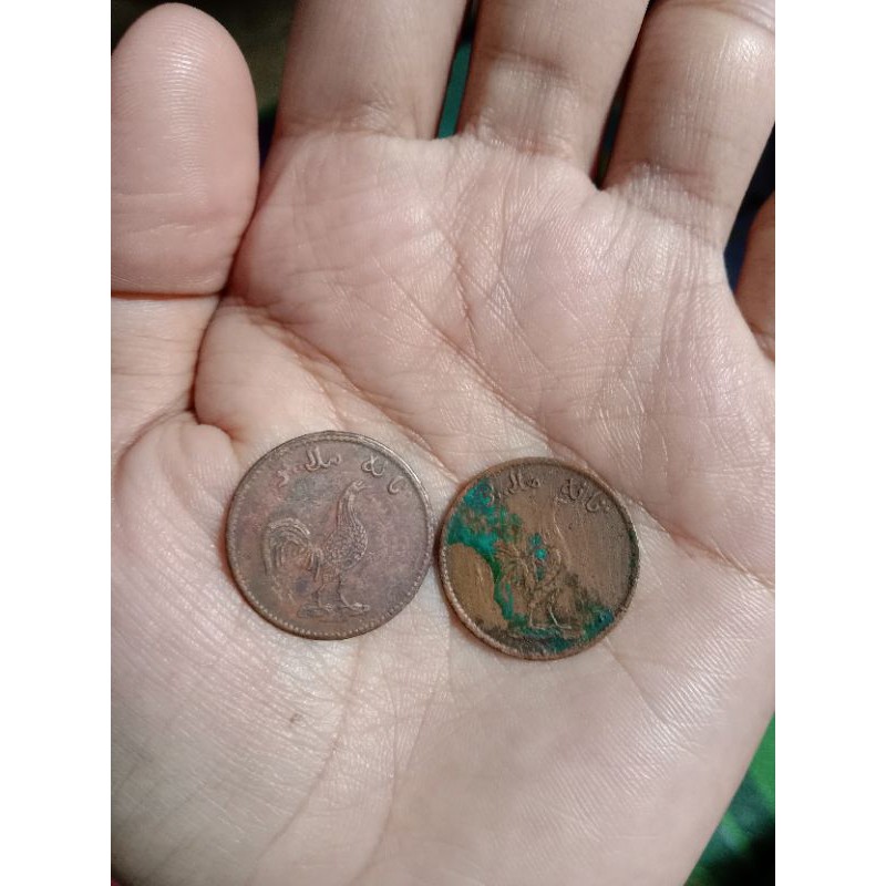uang ayam koin kuno