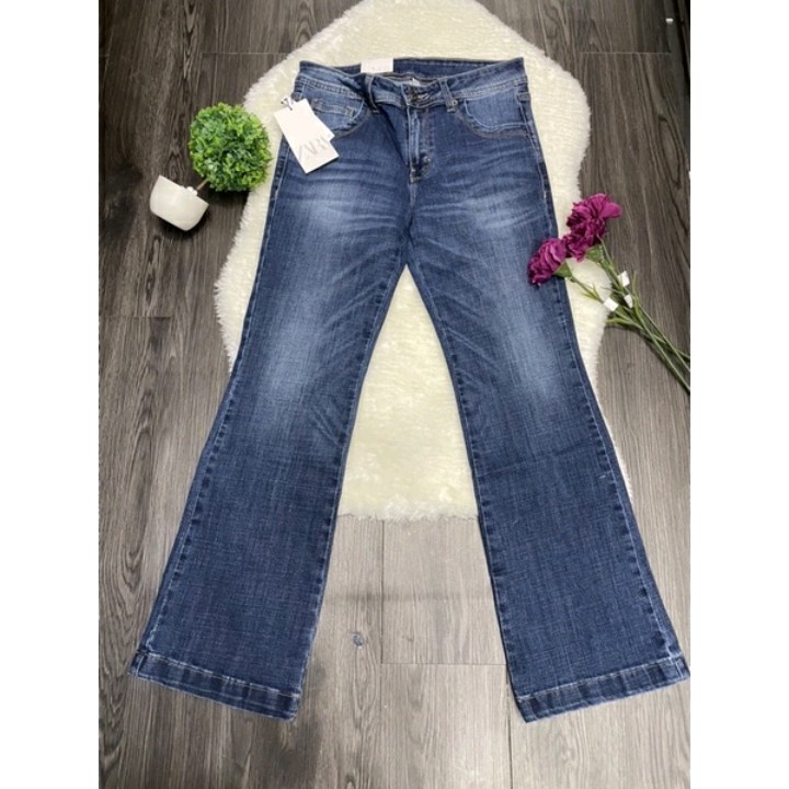 #0808 ZARA CUTBRAY JEANS SNOW BLUE