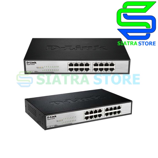 D-Link 16 Port Gigabit DGS-1016C Switch 16 Port Gigabit D-Link Metal