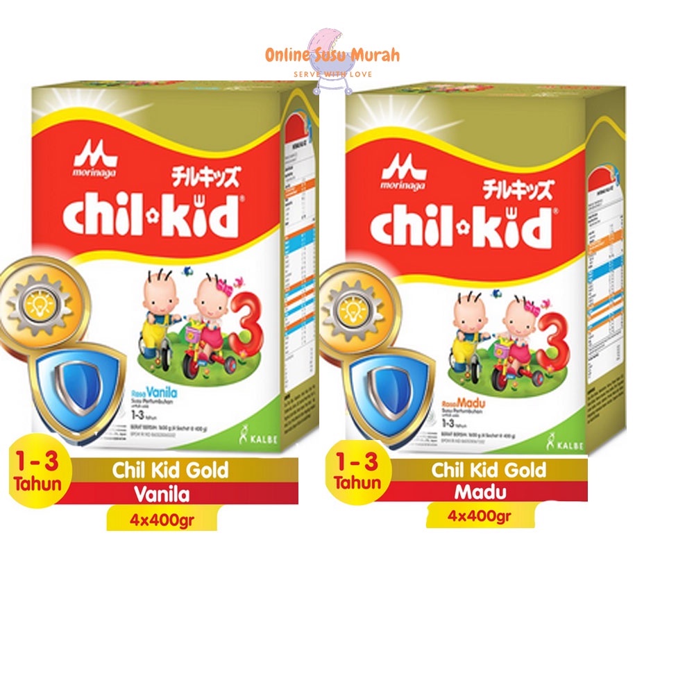 CHILKID 1600 GR CHIL KID MADU VANILA 1600 GR MORINAGA