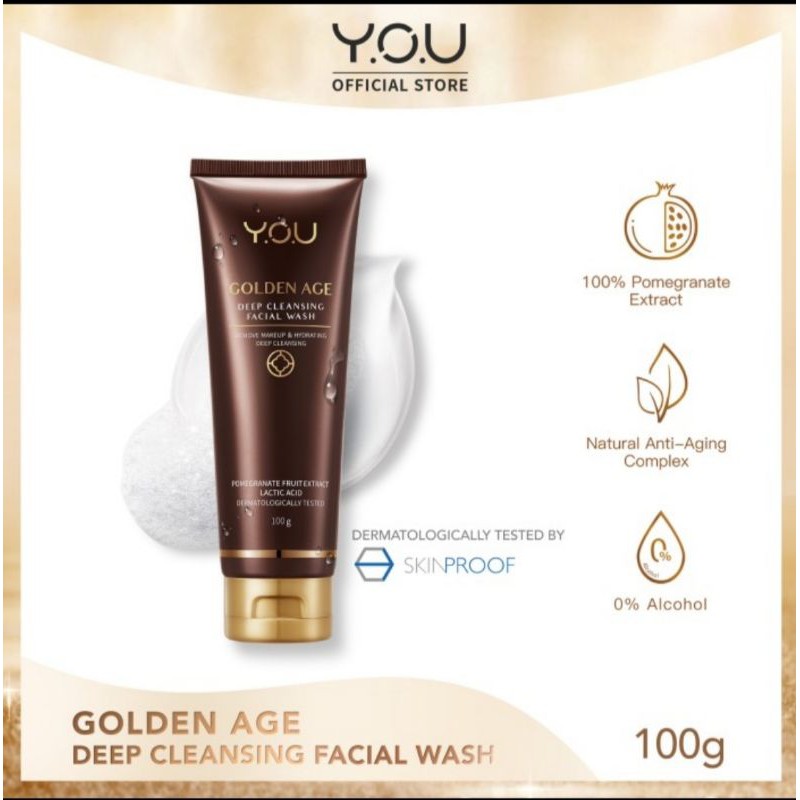 YOU Golden Age Deep Cleansing Facial Wash