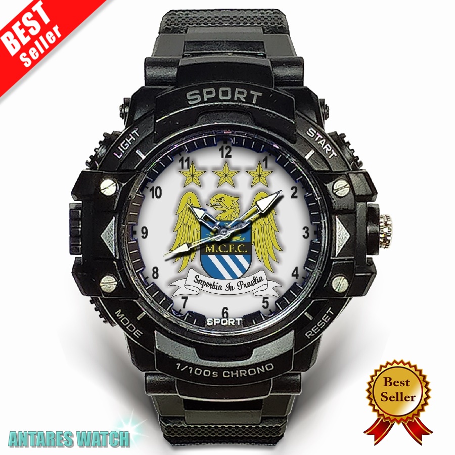 (Exclusive) Jam Tangan FC MANCHESTER CITY - 1 (Special)
