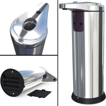 Dispenser Sabun Cair Dispenser Otomatis Dispenser Sabun Otomatis Dispenser Sabun Cair Sensor Stainless Steel 280 ml