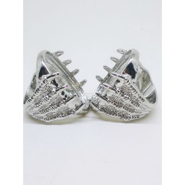 Ring Emban Alpaka Silver Motif Cakar Elegant Uk.30x15