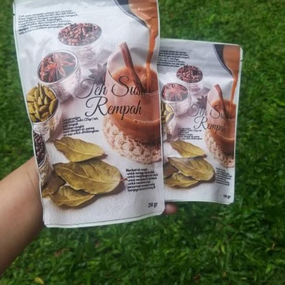 

Termurah!! KODE-597 Teh susu rempah / teh susu BUBUK 250 gr