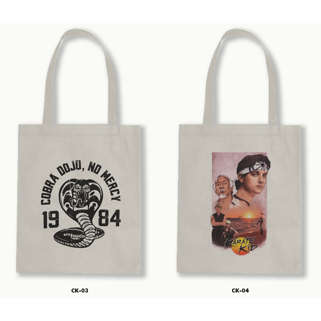 TOTE BAG BLACU 30X40 - COBRA KAI