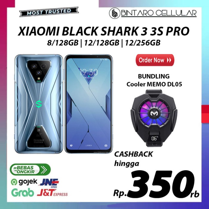 XIAOMI BLACK SHARK 3 3S PRO 8/128GB 12/128GB 12/256GB SECOND LIKE NEW