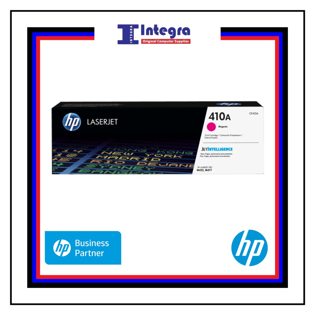 Toner HP 410A Magenta Original LaserJet Cartridge - CF413A