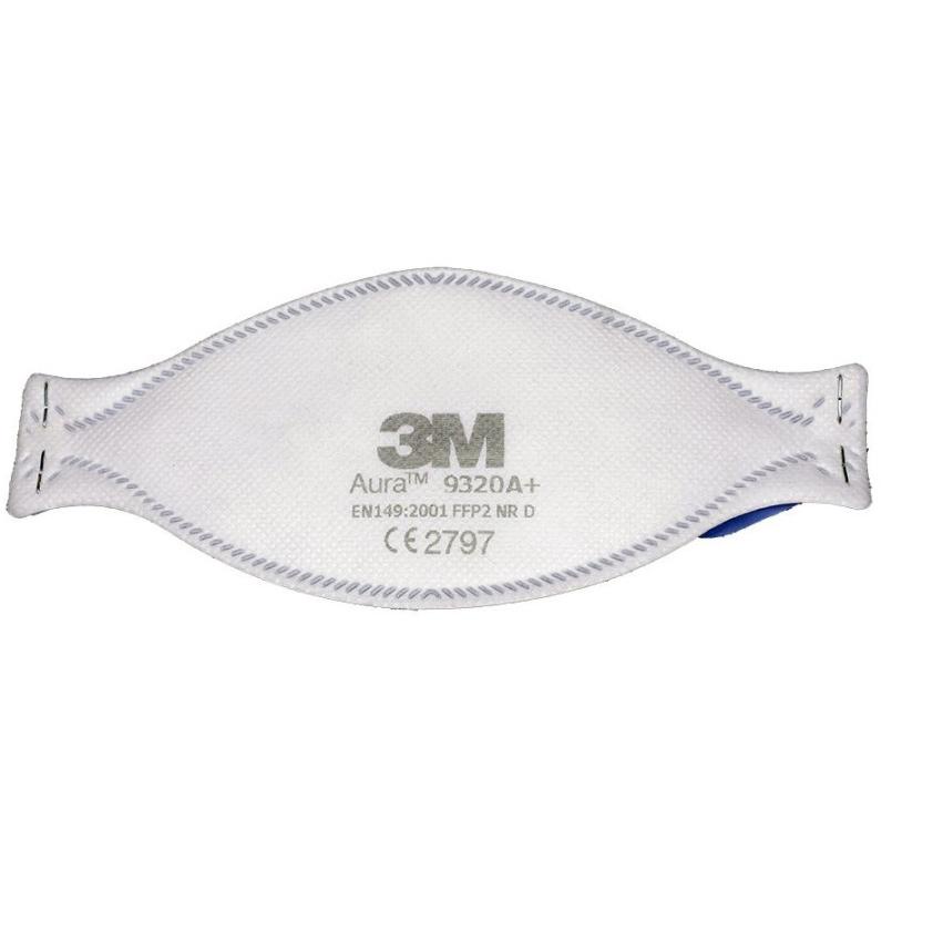 [KODE IP0BR] 3M Masker Aura 9320A+ Masker Particulate Respirator (FFP2) - 1 Pcs