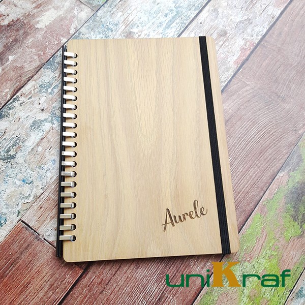 

[COD] Sketchbook / Notes / Journal / Buku Catatan Refillable Cover Kayu - A5