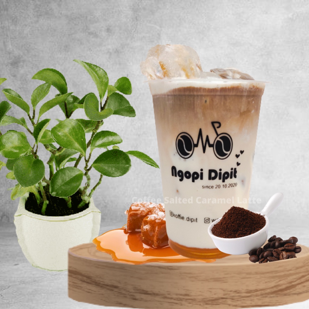 

Kopi Salted Caramel Latte