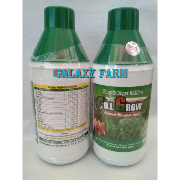 DIGROW HIJAU pupuk organik plus 1L