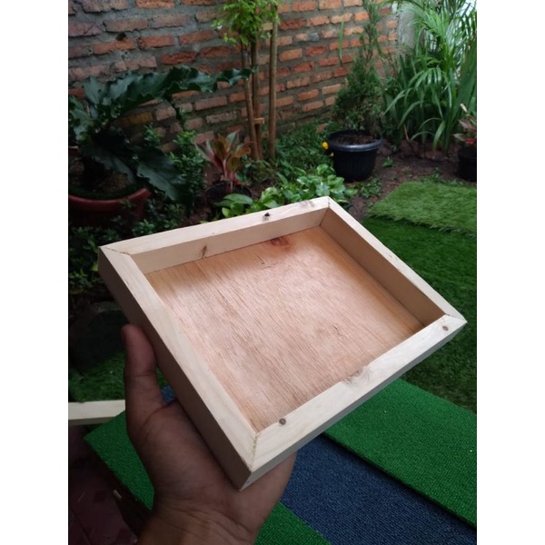 

kotak kayu seserahan 20x20x2 tanpa tutup