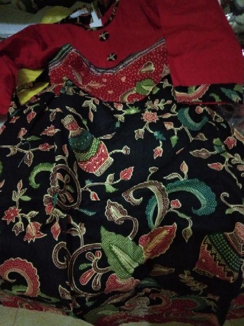Gamis Batik Anak Azizah Gentong