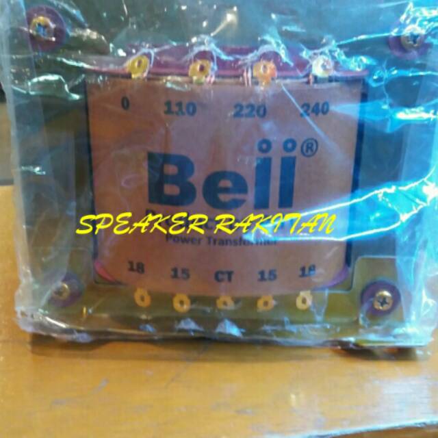 Trafo BELL 15A CT 56V