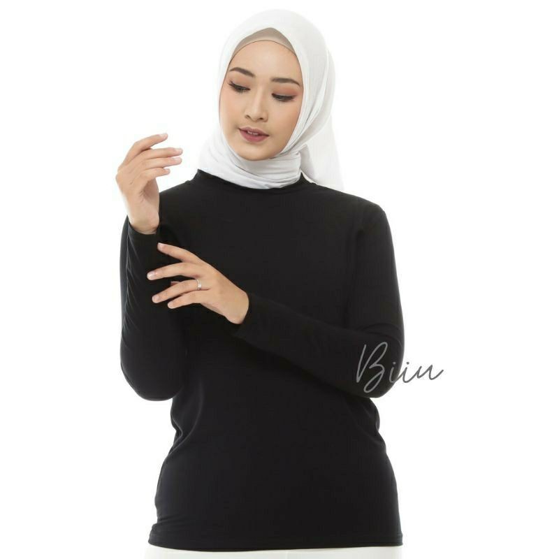 Biiu Baju Kaos Manset Ibu Menyusui Busui Tangan Panjang Premium