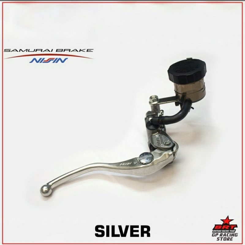 Master Rem Nissin Samurai Radial Gold Hitam Silver