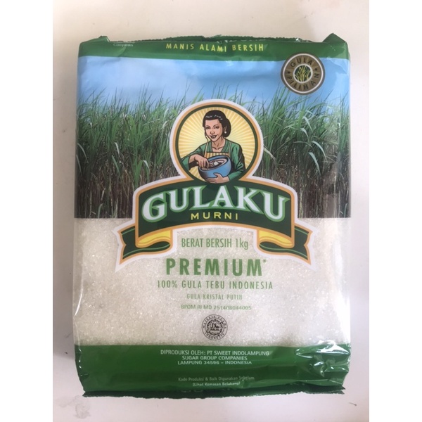 

Gula Pasir Gulaku Hijau 1 kg