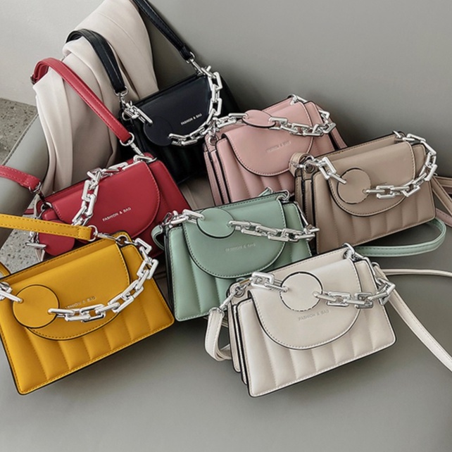 BJ72095 - BLACK/BLUE/GREEN/KHAKI/PINK/RED/YELLOW - TAS TALI RANTAI SLEMPANG SALE JINJING TOTEBAG HANDBAG TAS WANITA FASHION IMPORT MODIS ELEGAN TERMURAH TERLARIS TERBARU BAGSTORE JAKARTA TAS BATAM ELJ5619 GT1680 JT6494 BQ2868 LT1209 A1048 CR7788