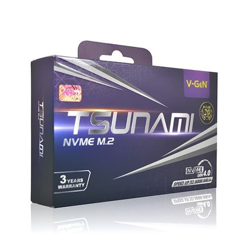 Solid State Drive V-GeN Tsunami 2TB M.2 NVMe PCIe Gen 4.0 x4 SSD VGEN
