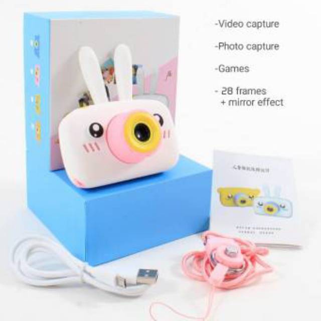 Mainan Kamera Anak CHILD CAMERA BUNNY / BEAR 5V 1000