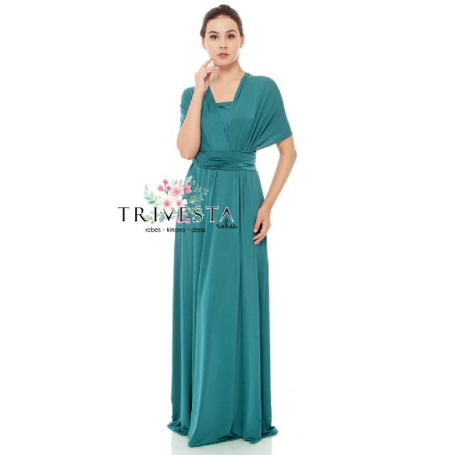 MAXI | TOSCA|MULTIWAY INFINITY CONVERTIBLE DRESS | FREE KEMBEN &amp; SPECIAL LONG SCRAFT