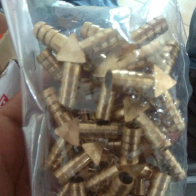 Nepel Sambungan Selang Y Cabang 3 Diameter 9,5 Mm Untuk Selang  5/16