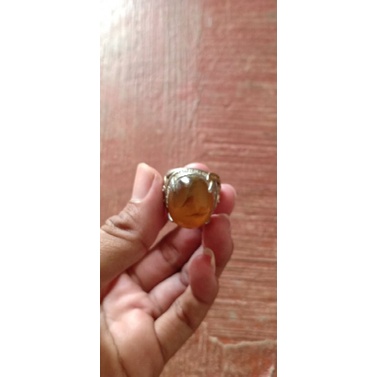 Cincin Batu Kecubung Asli Kalimantan