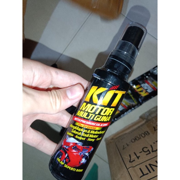 KIT MOTOR SERBA GUNA KIT SEMPROT SERBA GUNA PENGKILAP BODY MOTOR CAIRAN PENGKILAP MOTOR Kit botol mu