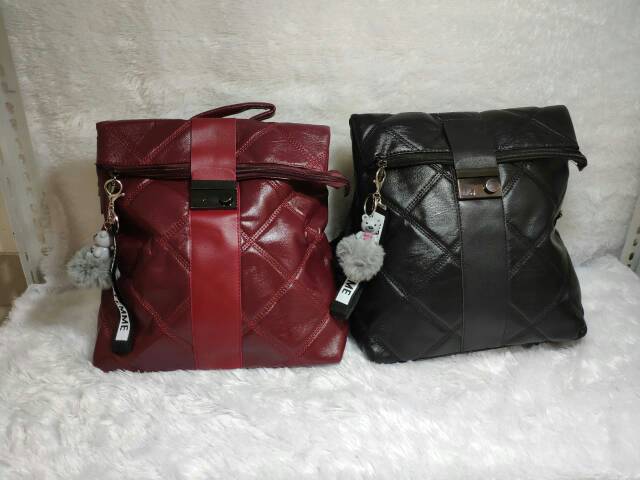 JK 368 1KG MUAT 2PCS TAS  IMPORT BACKPACK RANSEL U3361 Y413468 C8026 T440  E713 Z7996  P9817 MERAH