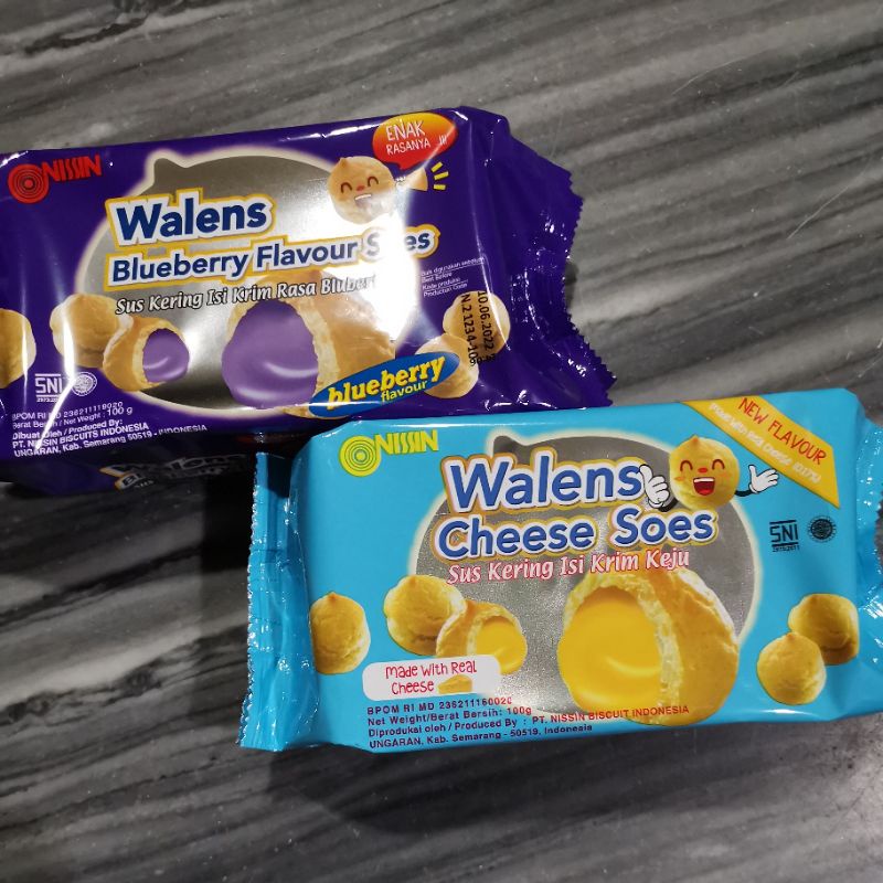 

Walens Cheese Soes / Walens Blueberry Soes 100 gr