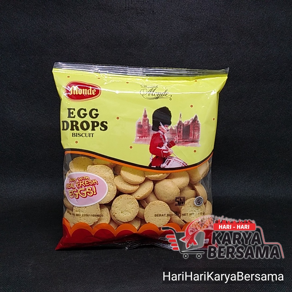 

MONDE EGG DROPS BISCUIT 110GR