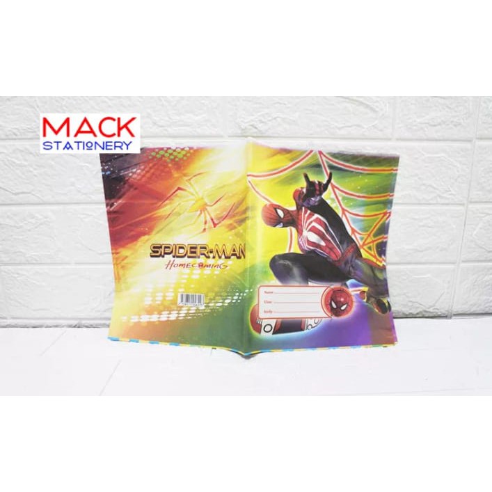 

Sampul Buku Kertas Spiderman(ISI 20 LEMBAR) Ukuran buku sidu