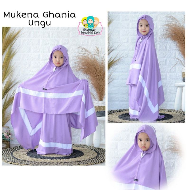 Mukena Ghania Kids by Ghaniyyah