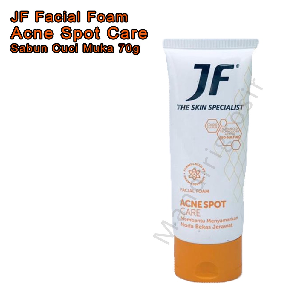 Acne Spot Care * JF Facial Foam * Sabun Pencuci Muka * 70g