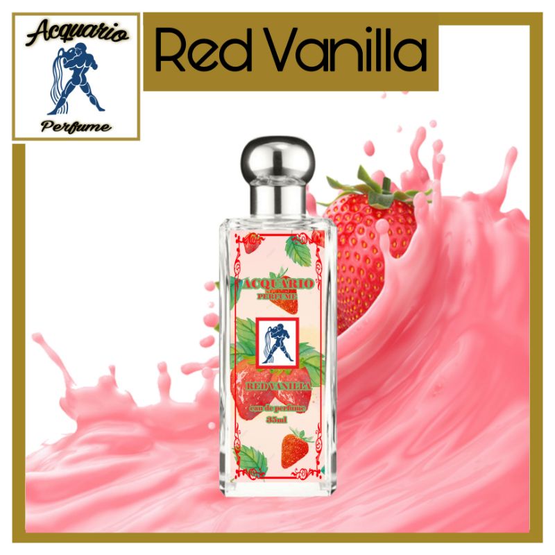 PARFUM RED VANILLA PRIA WANITA ACQUARIO PERFUME ORIGINAL