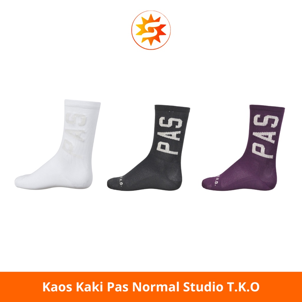 Kaos Kaki Pas Normal Studio T.K.O. / T.K.O. Socks / Kaos Kaki Roadbike / Kaos Kaki Sepeda