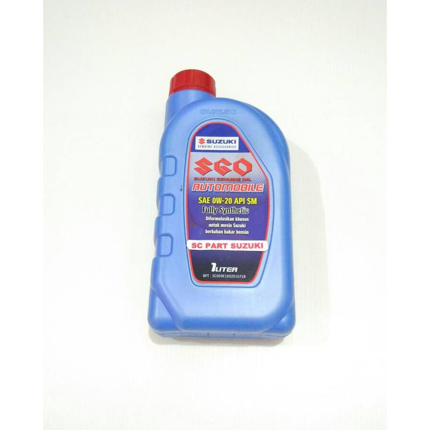 OLI SUZUKI SGO MESIN 0W 20 FULL SYNTHETIC TERBAIK