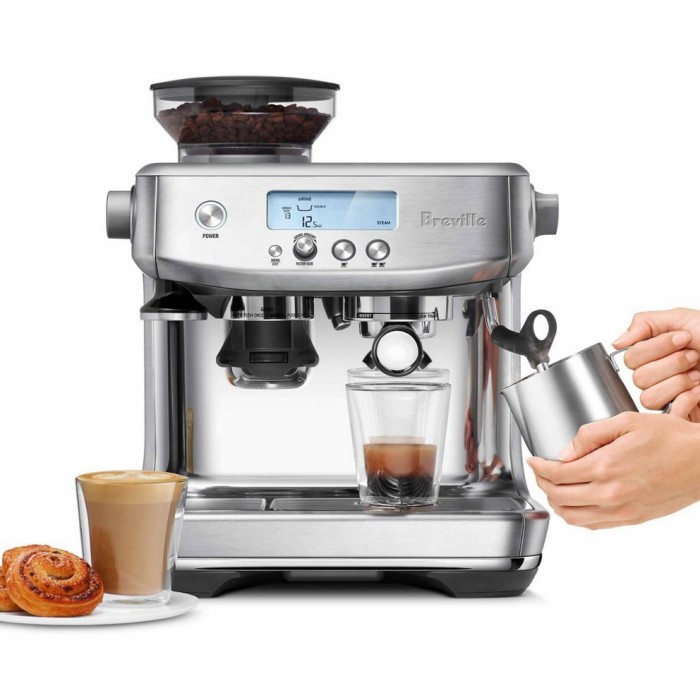 ☑Terbaru Breville Barista Pro Coffee Machine Espresso Maker Mesin Kopi BES878