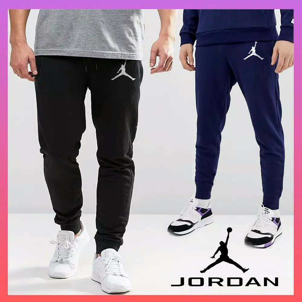 Celana Joger Pria. Nike Jordan X Psg Sweat Pants High Quality Big Size