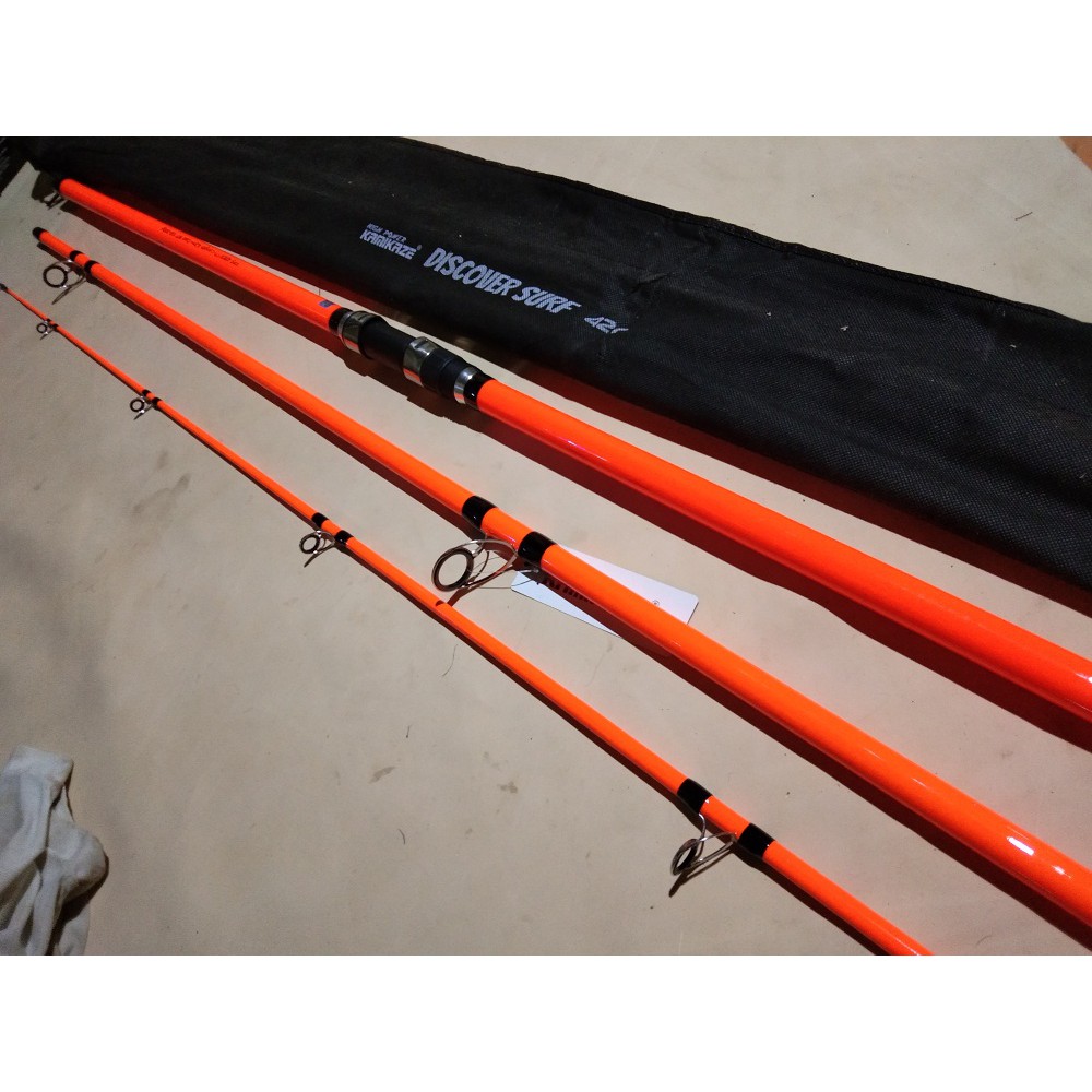 joran pancing laut pasiran kamikaze Discovery Surf 420