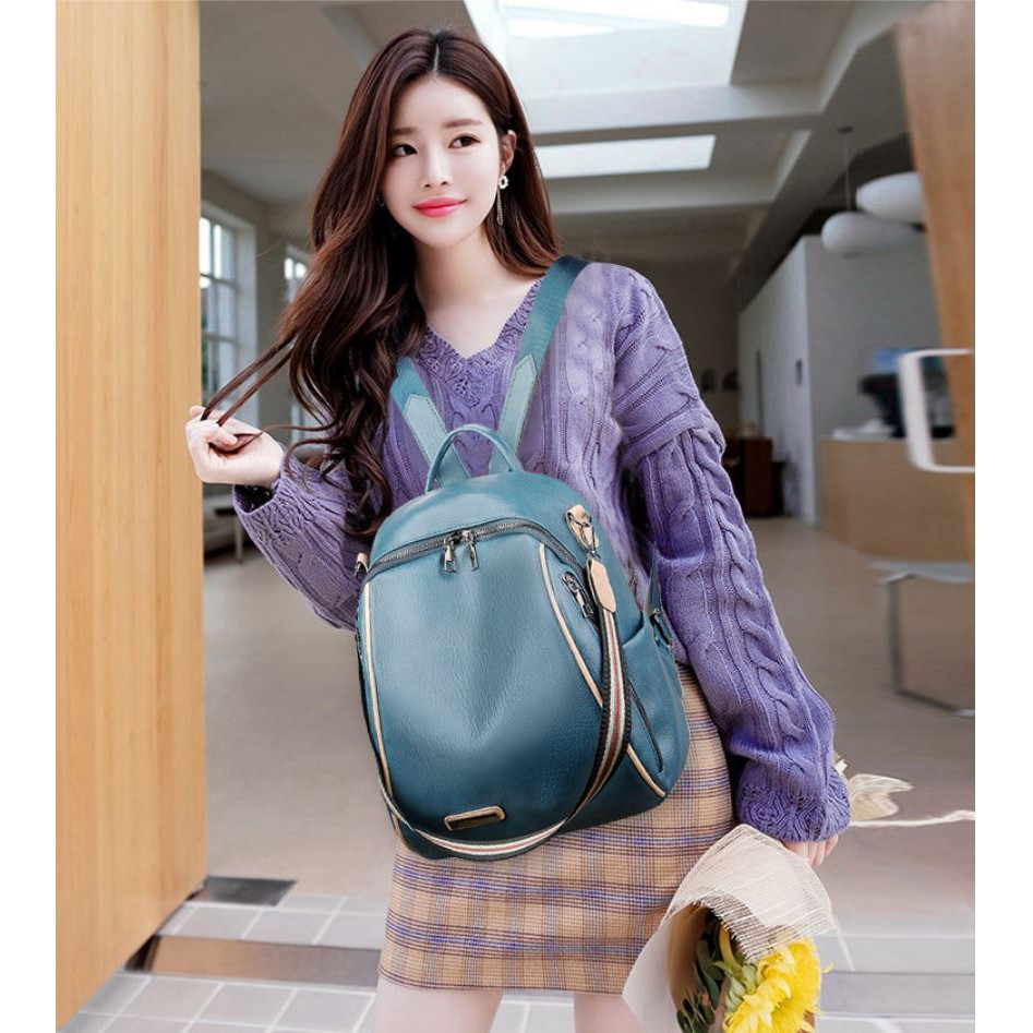 (COD) Vyctoria VOS0651 Tas Ransel Wanita Backpack Stylish Import Promo EL6135 BQ2681 CR7211 GT1407 2681 1407 7211 6135