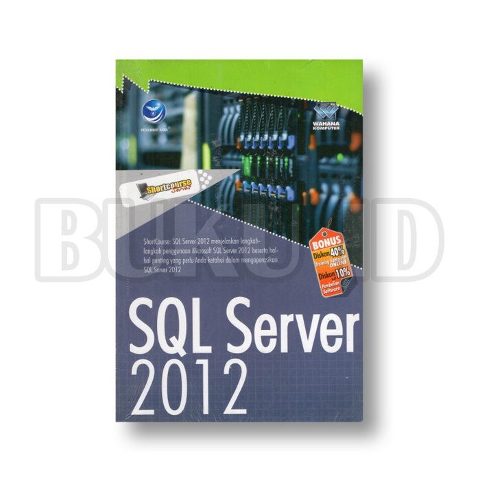 

database-buku- buku shortcourse series: sql server 2012 -buku-database.